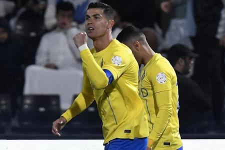Ronaldo slammed for appearing to make obscene gesture 