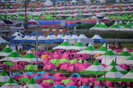 South Korea's heatwave-hit Scout jamboree bracing itself for Typhoon Khanun