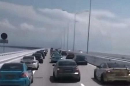 BMW Car Club S'pore drivers fined for traffic violations on Penang bridge