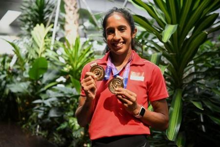 There are tons I can improve on, says Shanti Pereira after historic sprint double at Asian meet