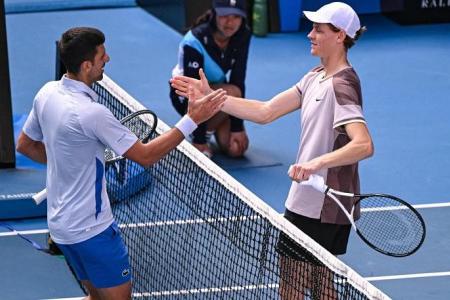 Sinner ends Djokovic's Australian Open reign to reach final