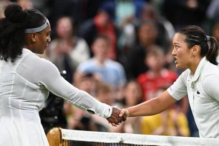 Serena Williams stunned by Harmony Tan in Wimbledon first round