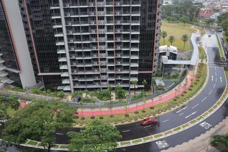 Road in Serangoon North being widened as new homes sprout up