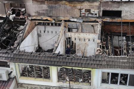 ‘Everyone is traumatised’: 4 terrace houses badly damaged by fire in East Coast Road  