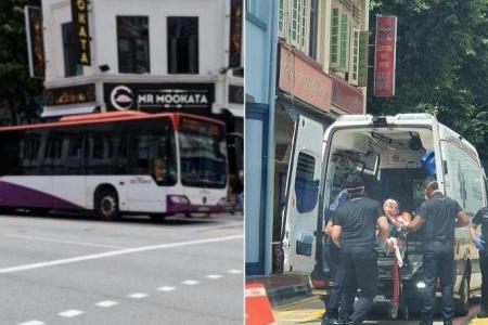 Driver who allegedly caused bus to jam brake charged