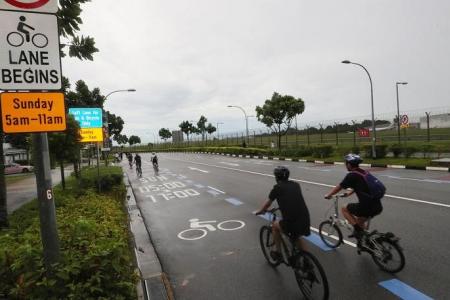 Cyclists, motorists could face penalties for reckless use of Seletar's dedicated cycling lane 