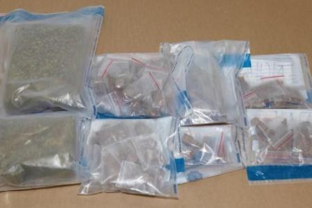 Couple arrested for suspected drug trafficking, over 1.6kg of heroin seized