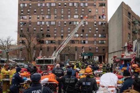 New York City building space heater malfunction sparks fire that kills 19, including 9 children 