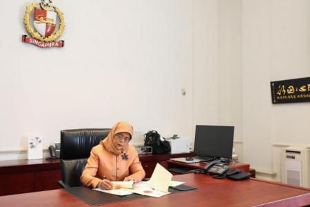President Halimah Yacob approves Budget, including $6b draw on reserves to battle Covid-19