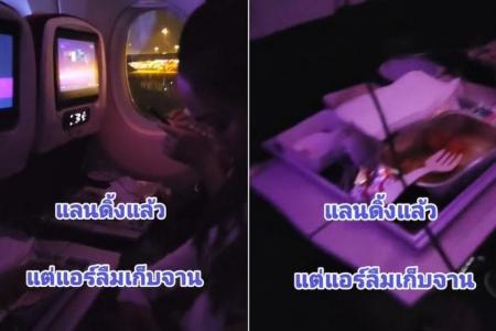 Thai Airways suspends cabin crew over complaint on TikTok about uncleared food trays