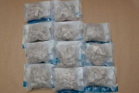 10 S’poreans arrested in CNB raids; drugs worth $239k seized