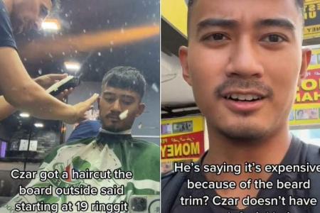KL barber advertises haircuts ‘from RM19’ but tourist charged RM120; authorities investigating
