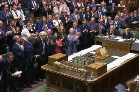 'Hasta la vista, baby!': British PM Boris Johnson bows out in Parliament
