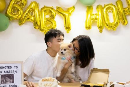 Singer Derrick Hoh is going to be a dad soon