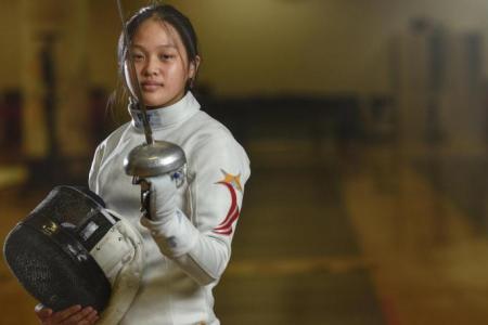 SEA Games: Elle Koh, 14, has been fencing since she was four