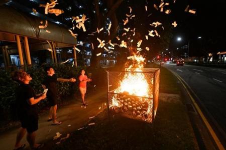 Fewer complaints about joss-paper burning, littering during Hungry Ghost Month: Koh Poh Koon