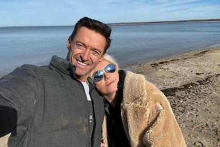 Hugh Jackman's wife dismisses rumours about his sexuality as silly and boring