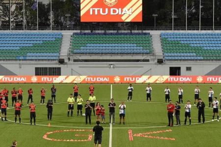 Football match held in honour of late prosecutor who fought against match-fixing