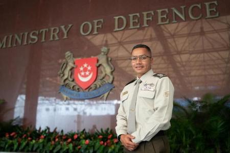 Veteran officer who inspired son to sign on among 778 Mindef, SAF personnel promoted