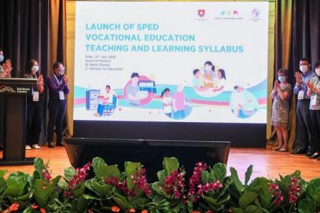 New vocational education syllabus to be rolled out in 20 special education schools next year