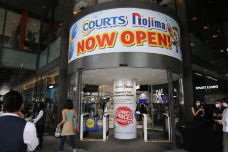 Courts opens flagship store at The Heeren on Nov 6 to catch year-end shopping crowd