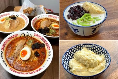 Food Picks: Hearty ramen with housemade noodles, durian treats