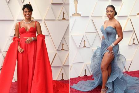 Oscars: Stars shimmer on red carpet once again