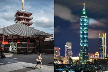 What do I need to know about travelling to Japan, Taiwan from October?