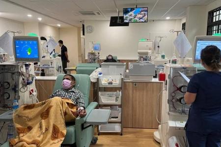 Tablets, exercises keep needy kidney patients engaged at new Sembawang dialysis centre