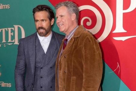 Ryan Reynolds, Will Ferrell find kindred spirits in each other while filming Christmas comedy Spirited
