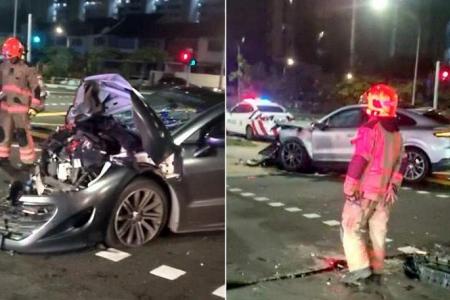 Man arrested for drink driving after accident in Hougang 