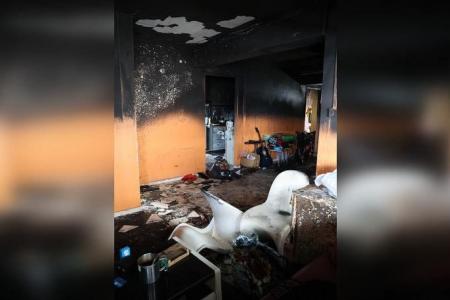 Person taken to hospital after fire breaks out in Bt Panjang flat