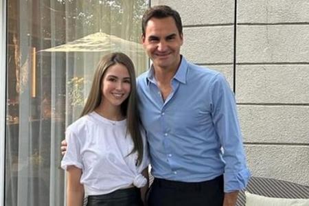 Hannah Quinlivan meets Roger Federer, ‘a true gentleman’ 