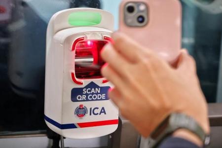 Almost half of car travellers used checkpoint QR code system