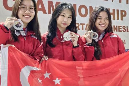 S'pore shooters win silver at Asian Championships