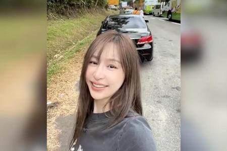 Cyndi Wang caught in jam: ‘It is like being in a carpark’
