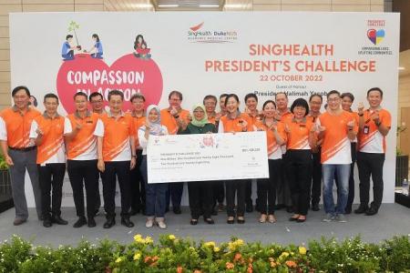 SingHealth staff raise more than $1.1m for President’s Challenge