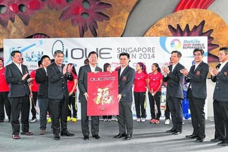 OUE to sponsor Singapore Open
