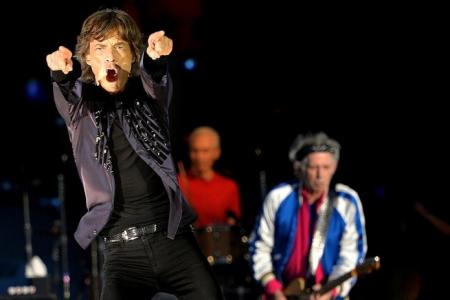 Jagger Moves like Legendary British rockers Rolling Stones thrill with performance at Marina Bay Sands
