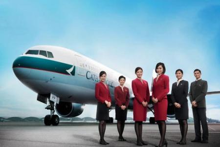 Union: Cathay Pacific stewardesses' blouse too sexy