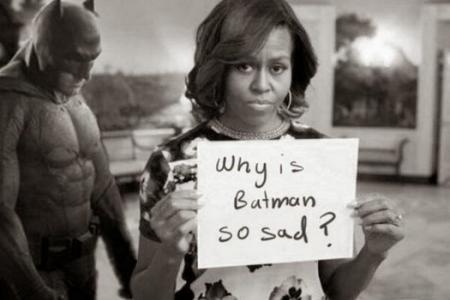 Internet asks Batman: Why are you sad?