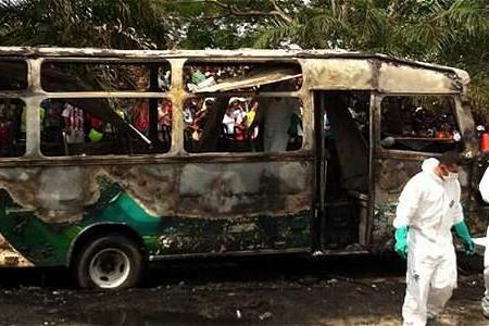 26 children killed in Colombian bus fire