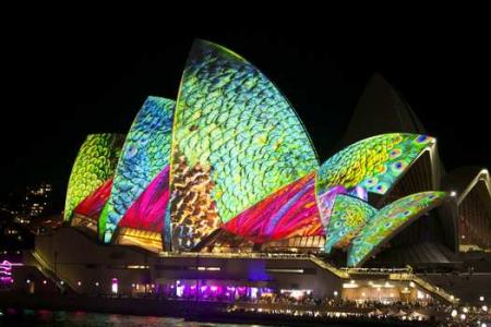 You've never seen Sydney Opera House looking like this
