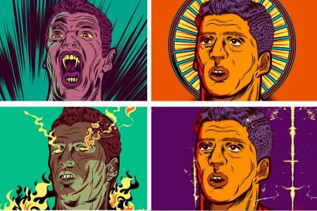 Check out the awesome art on this Suarez story