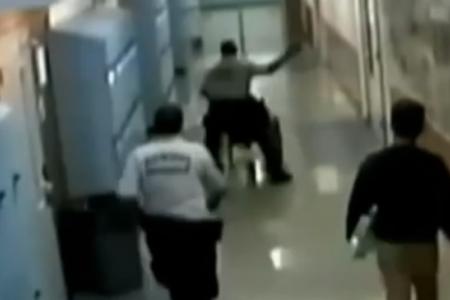 Student in wheelchair beaten by school security guard
