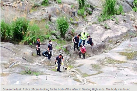 Dead baby found in ravine uncovers sex slave syndicate in Malaysia