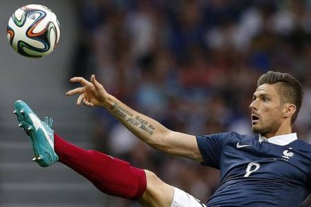 France fire in 8 goals without Ribery