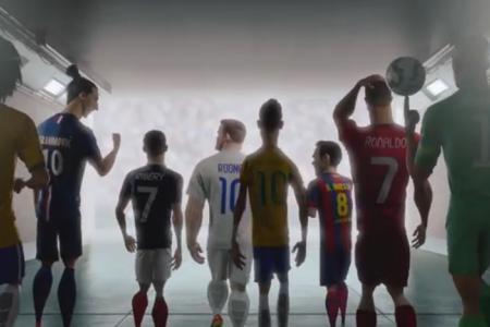 Latest mini-movie 'The Last Game': World Class footballers vs clones
