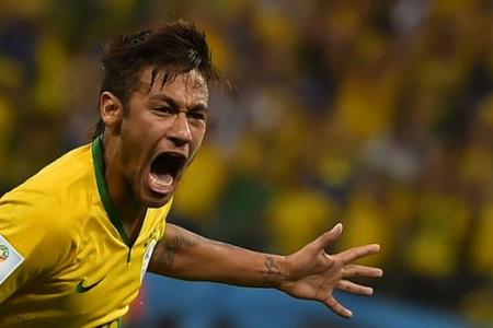 World Cup 2014: Neymar double gives jittery Brazil winning start