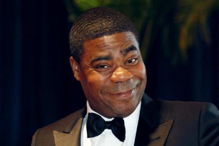 Comedian Tracy Morgan in better condition